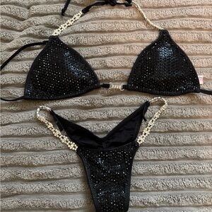 Toxic angel black bikini